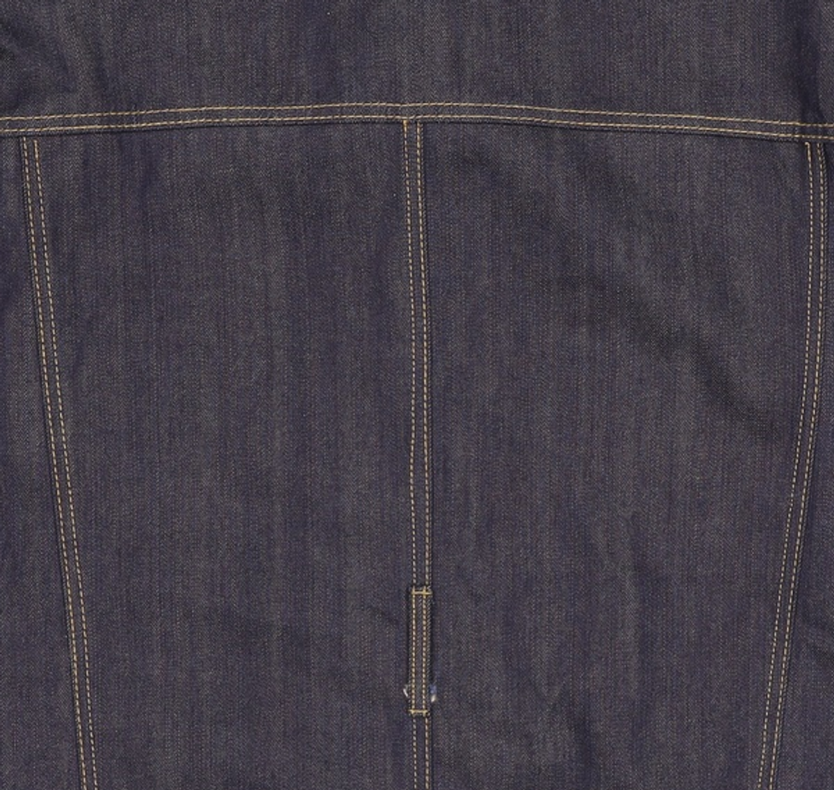 메종미네드(MAISON MINED) CARBON INDIGO BELTED DENIM TRUCKER L