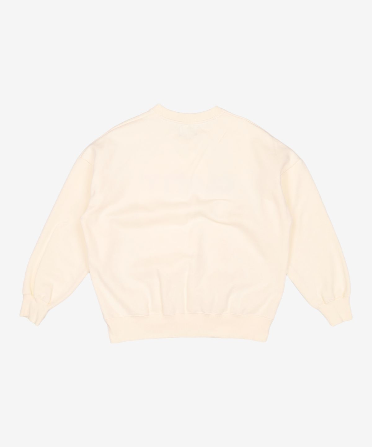 클로티(CLOTTY) BIG LOGO POINT SWEAT-SHIRT CREAM(CY2AFFM440A) FREE