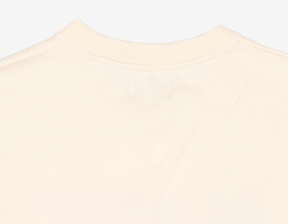 클로티(CLOTTY) BIG LOGO POINT SWEAT-SHIRT CREAM(CY2AFFM440A) FREE