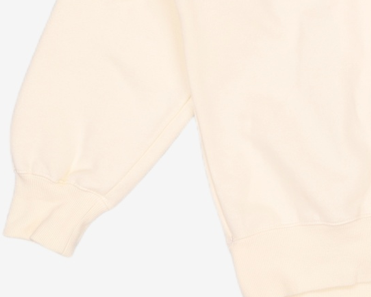 클로티(CLOTTY) BIG LOGO POINT SWEAT-SHIRT CREAM(CY2AFFM440A) FREE