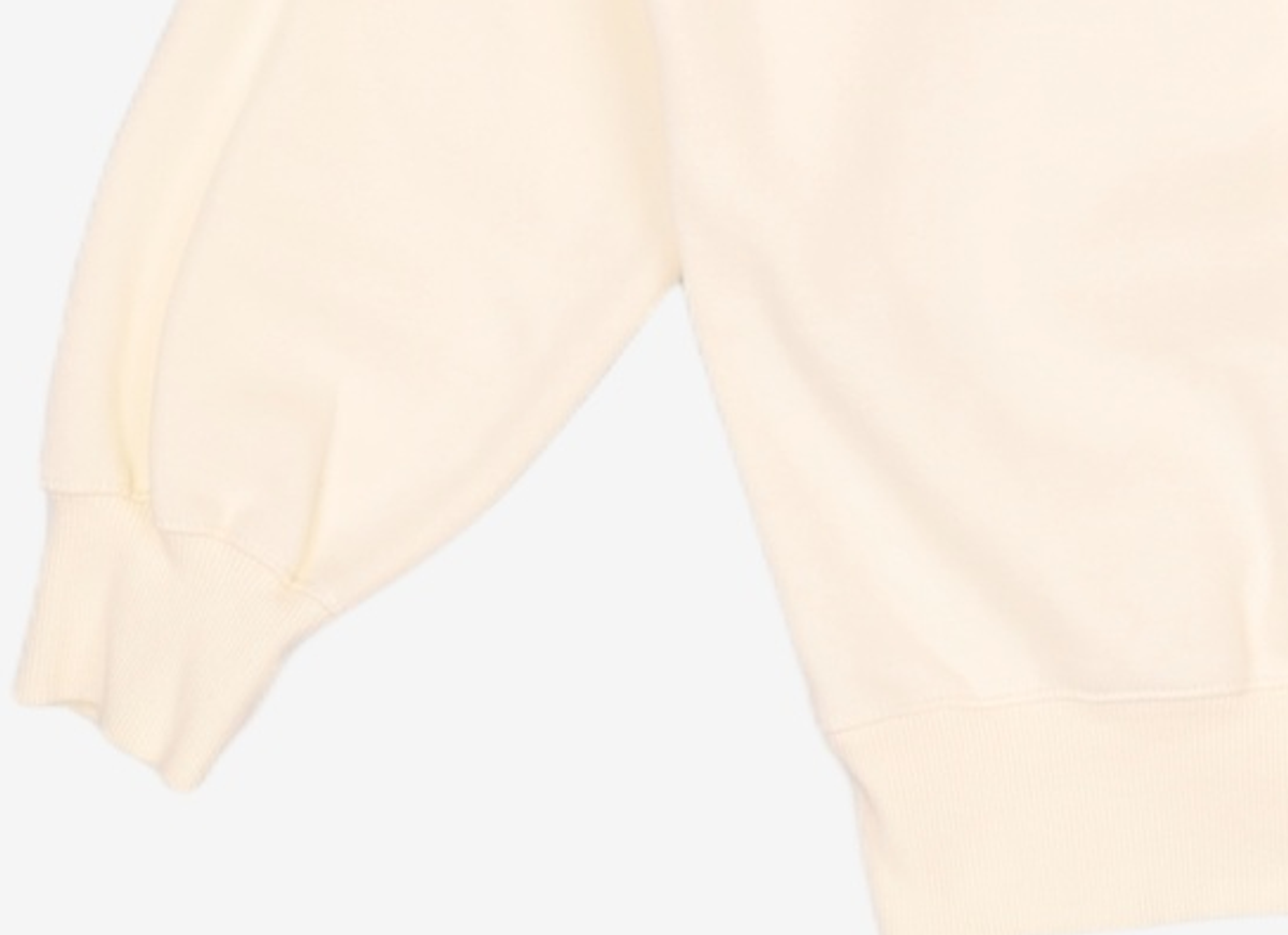 클로티(CLOTTY) BIG LOGO POINT SWEAT-SHIRT CREAM(CY2AFFM440A) FREE