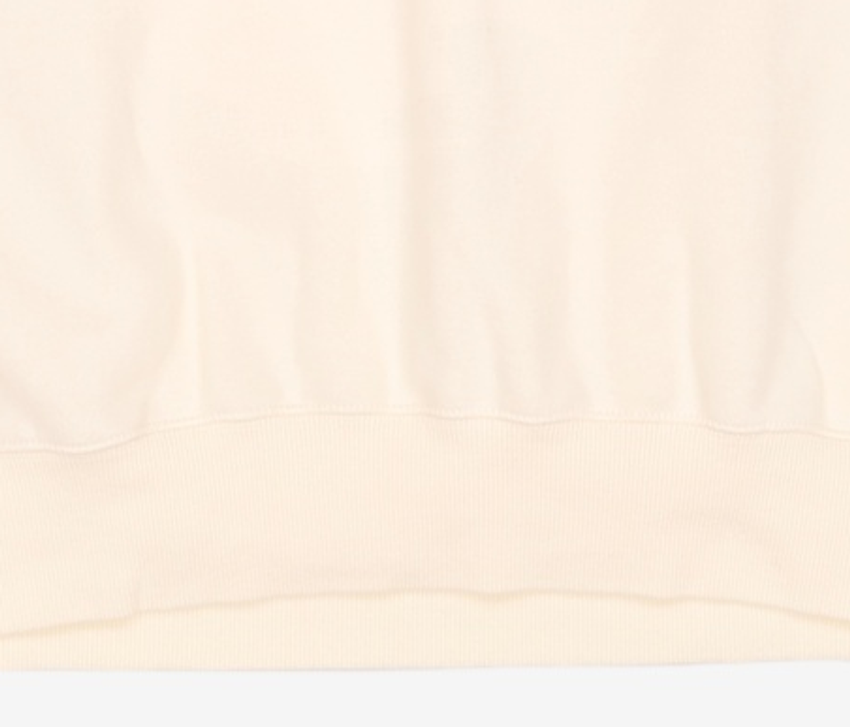 클로티(CLOTTY) BIG LOGO POINT SWEAT-SHIRT CREAM(CY2AFFM440A) FREE