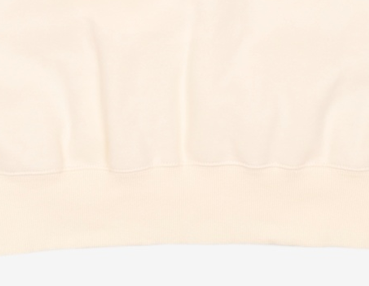 클로티(CLOTTY) BIG LOGO POINT SWEAT-SHIRT CREAM(CY2AFFM440A) FREE