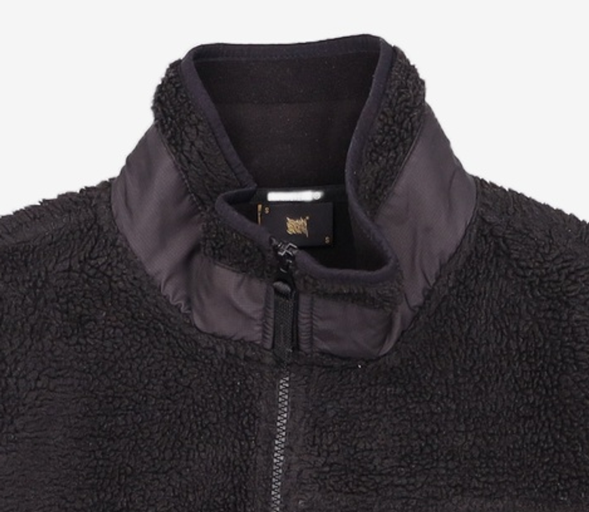 브라운브레스(BROWNBREATH) TAG BOA FLEECE JACKET - BLACK S