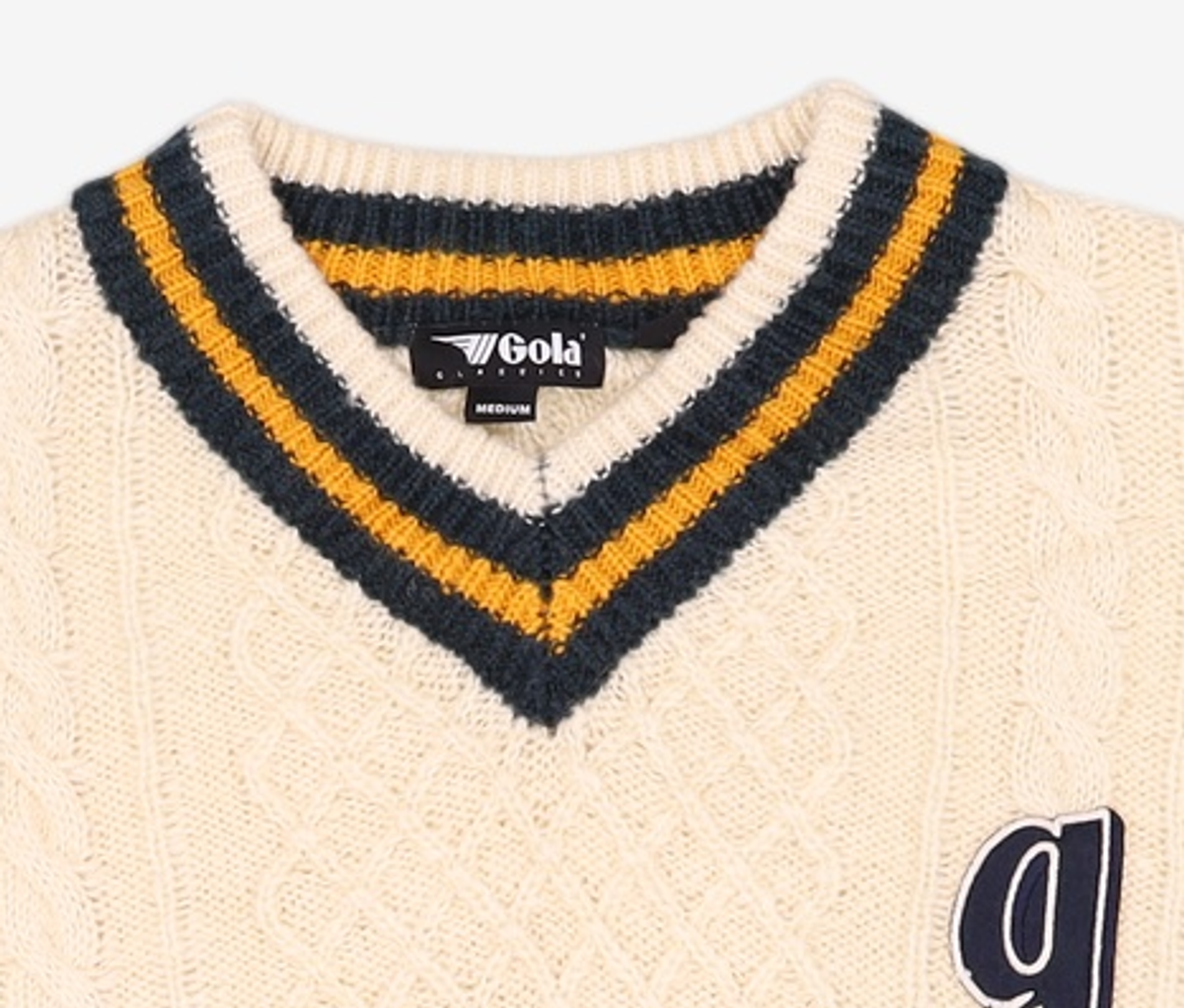 골라(GOLA) U 케이블 니트 UNI CABLE SWEATER 0MM