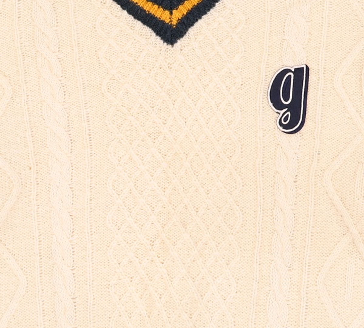 골라(GOLA) U 케이블 니트 UNI CABLE SWEATER 0MM