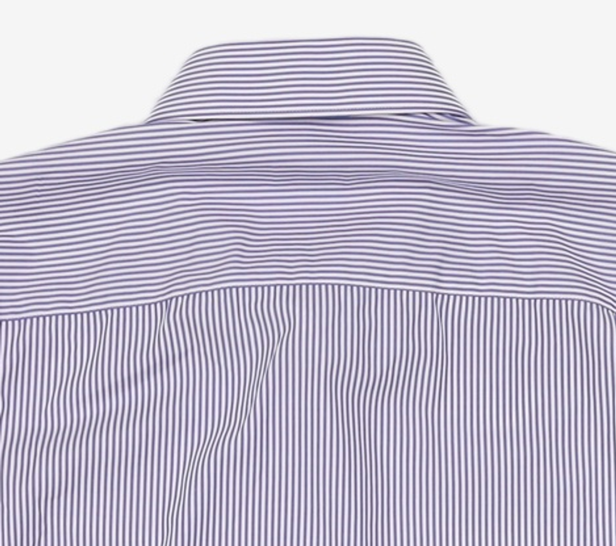 에스티코(STCO) Light&Soft SHIRTS_네이비 스트라이프 (슬림핏) 105