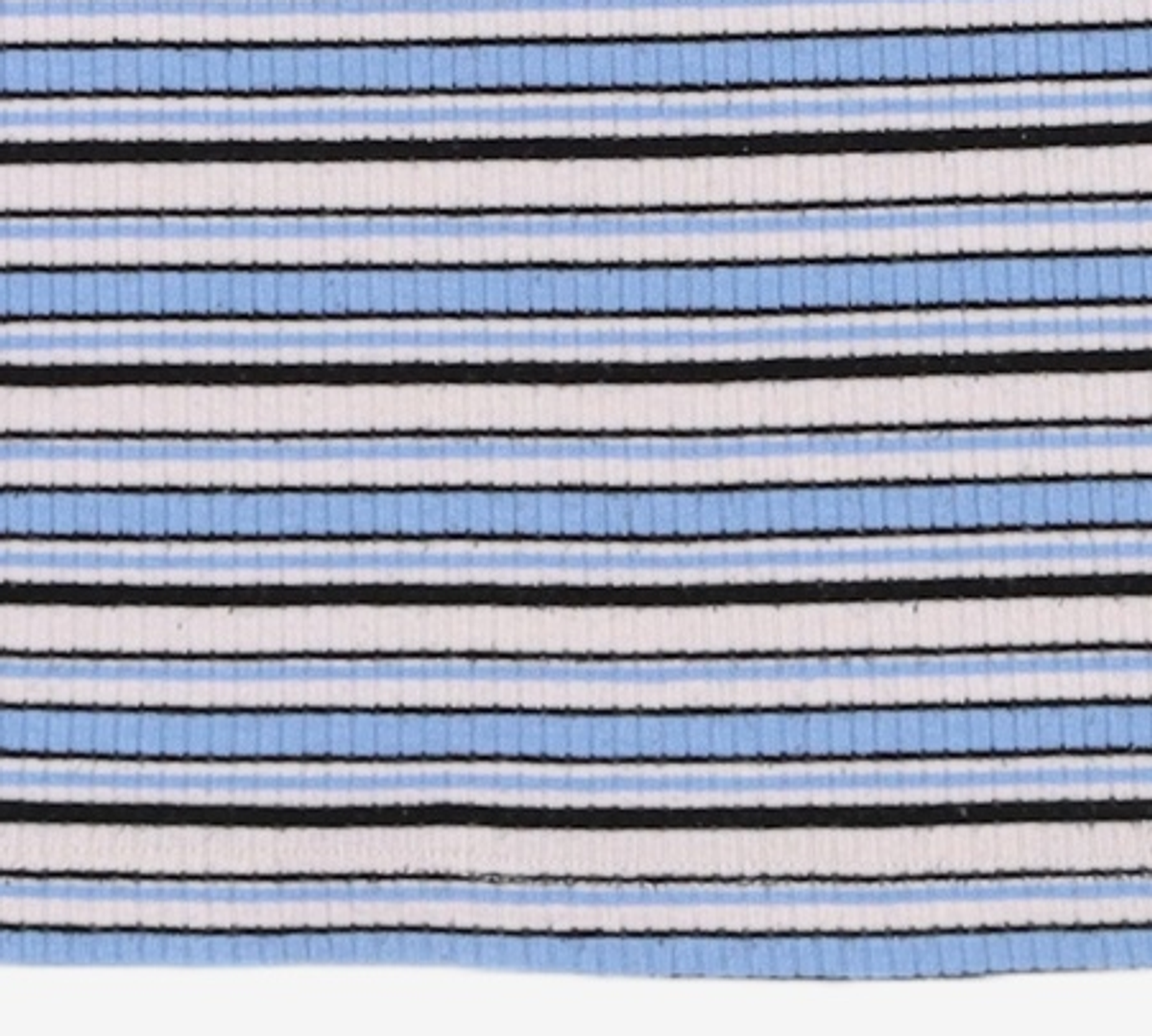 스파오(SPAO) 멀티 스트라이프 크롭 반팔 티셔츠 SPRSA25G31 S