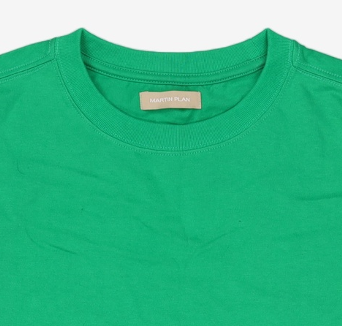 마틴플랜(MARTIN PLAN) Solid Half T - GREEN L
