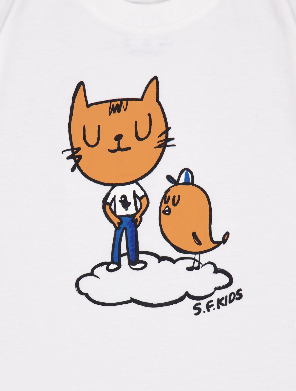 핍킨(PIPKIN) 고양이 반팔 티셔츠