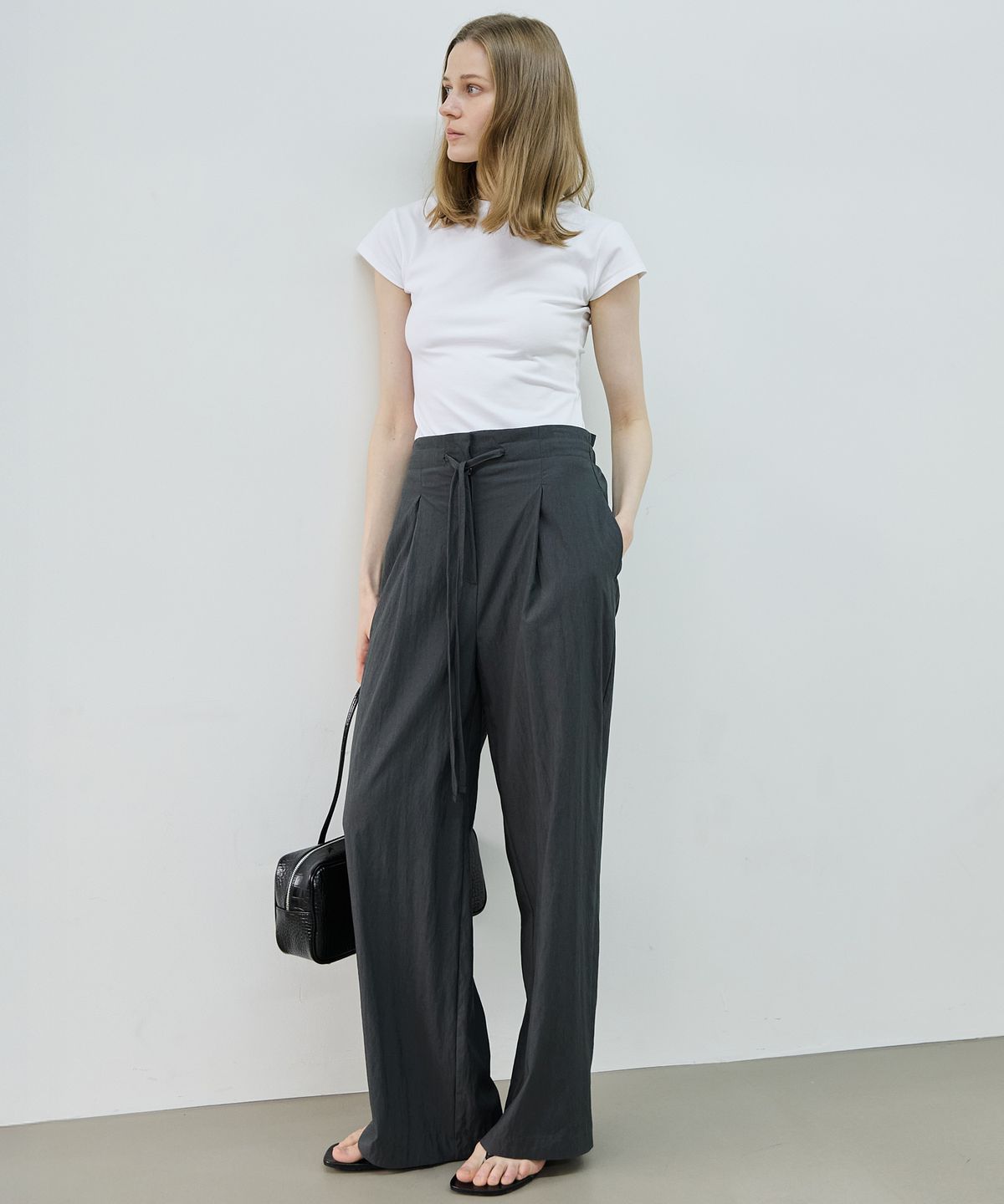 누토프(NUTOFFE) Easy Pants_Charcoal