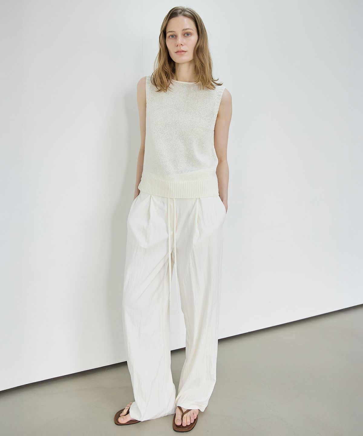 누토프(NUTOFFE) Easy Pants_Ivory