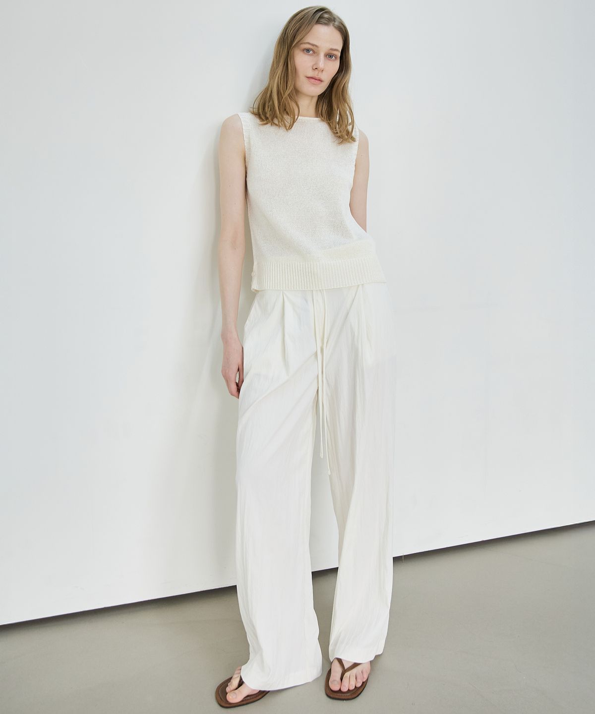 누토프(NUTOFFE) Easy Pants_Ivory
