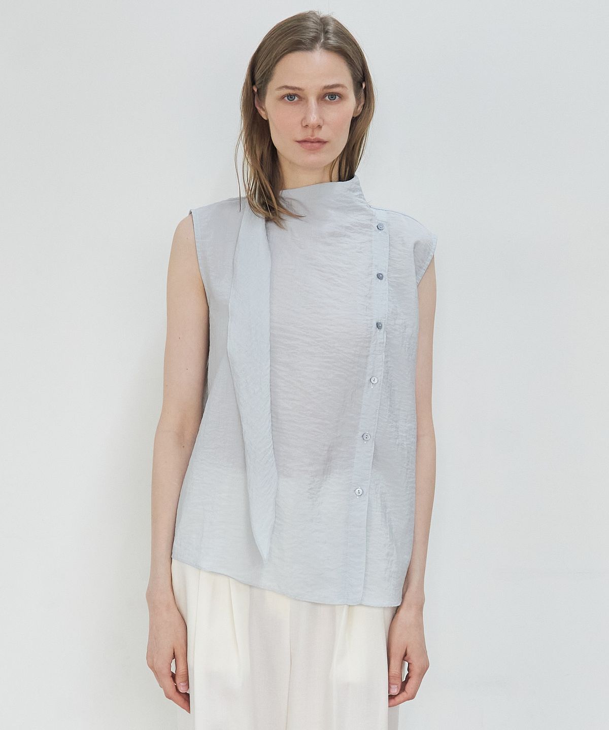 누토프(NUTOFFE) Musk Blouse_Light Blue
