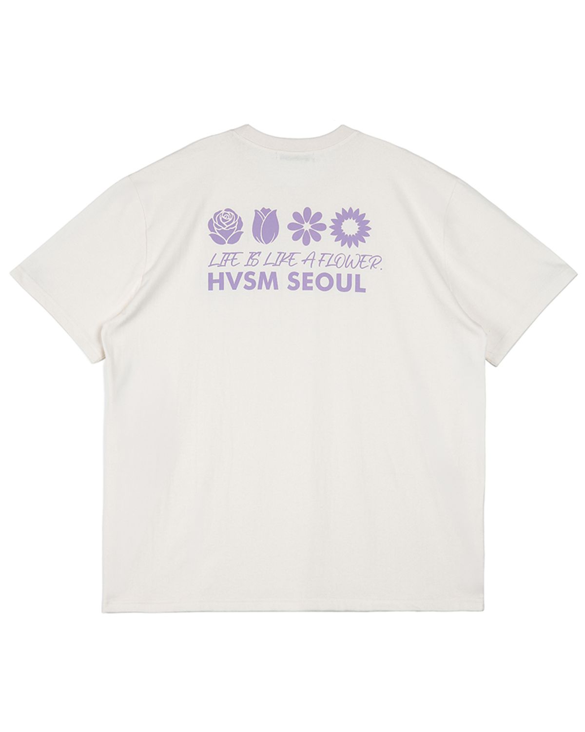 해비즘(HAVISM) NAME CARD S/S TEE(CREAM)