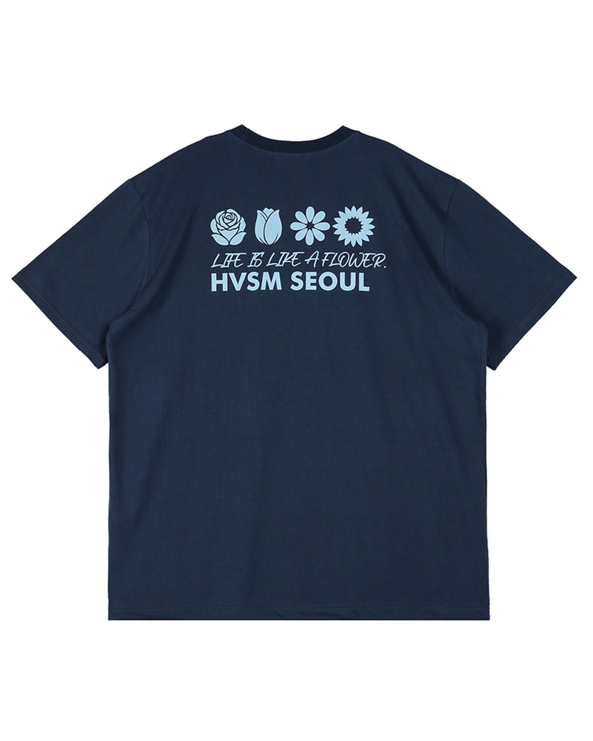 해비즘(HAVISM) NAME CARD S/S TEE(BLUE NAVY)