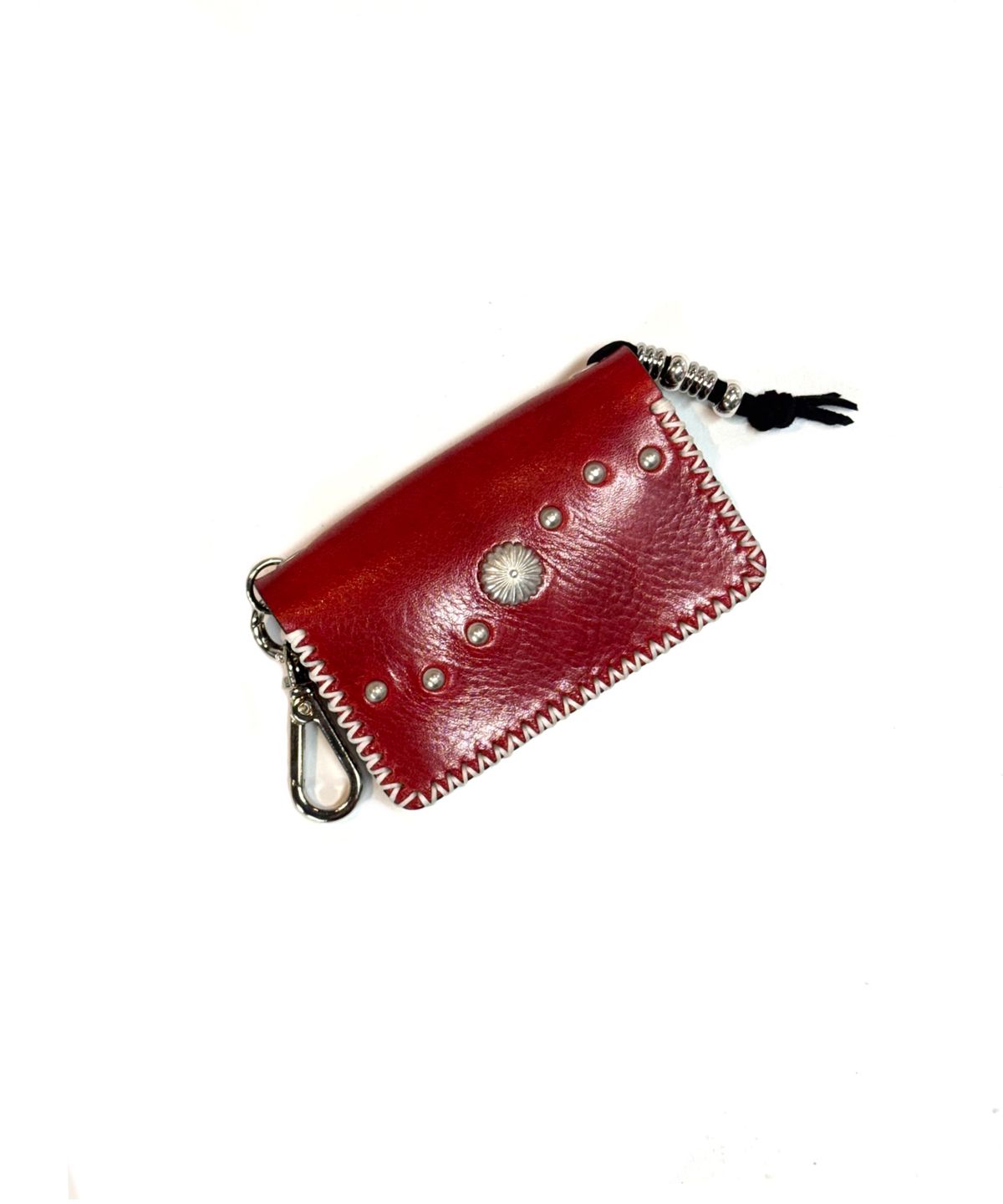 페이즈(FAZE) X CARD WALLET - RED 4STUDS TYPE