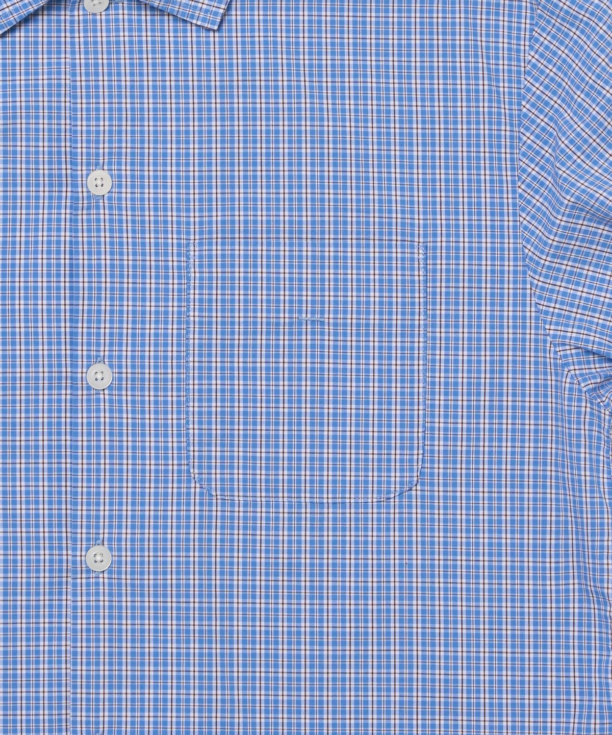 더씽인데어데어(THE THING IN THEIR THERE) Composed Multi Check Shirt