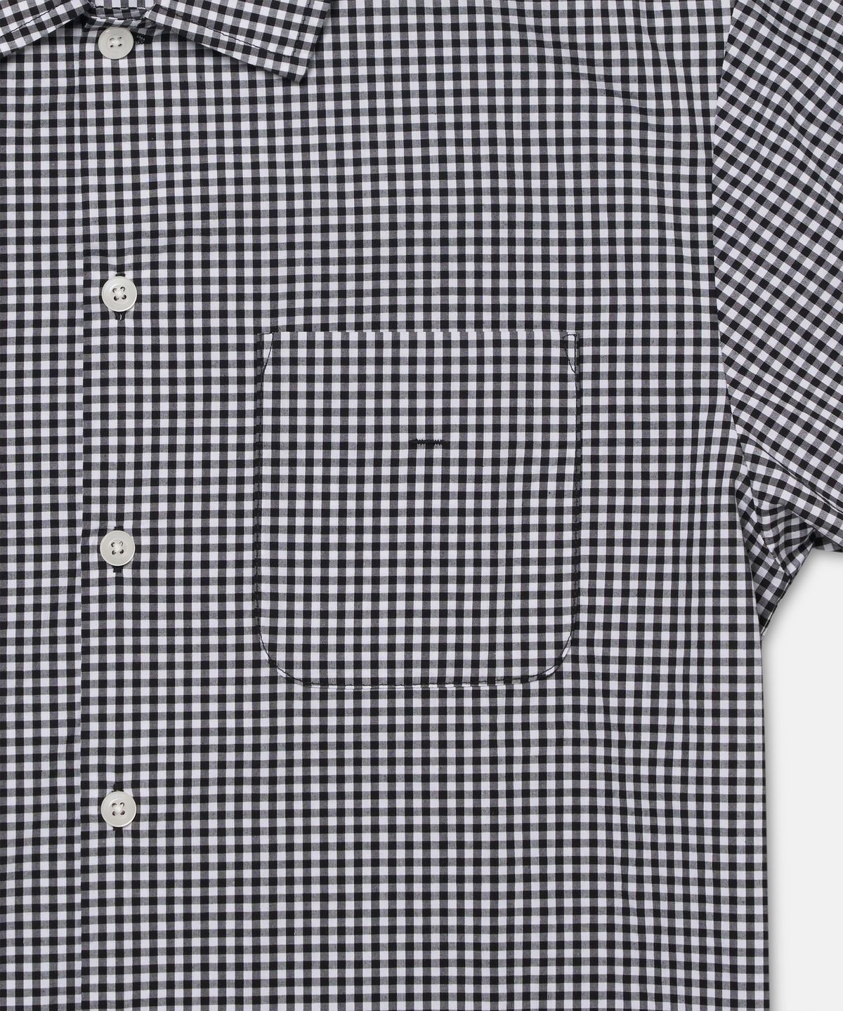 더씽인데어데어(THE THING IN THEIR THERE) Composed Gingham Check Shirt