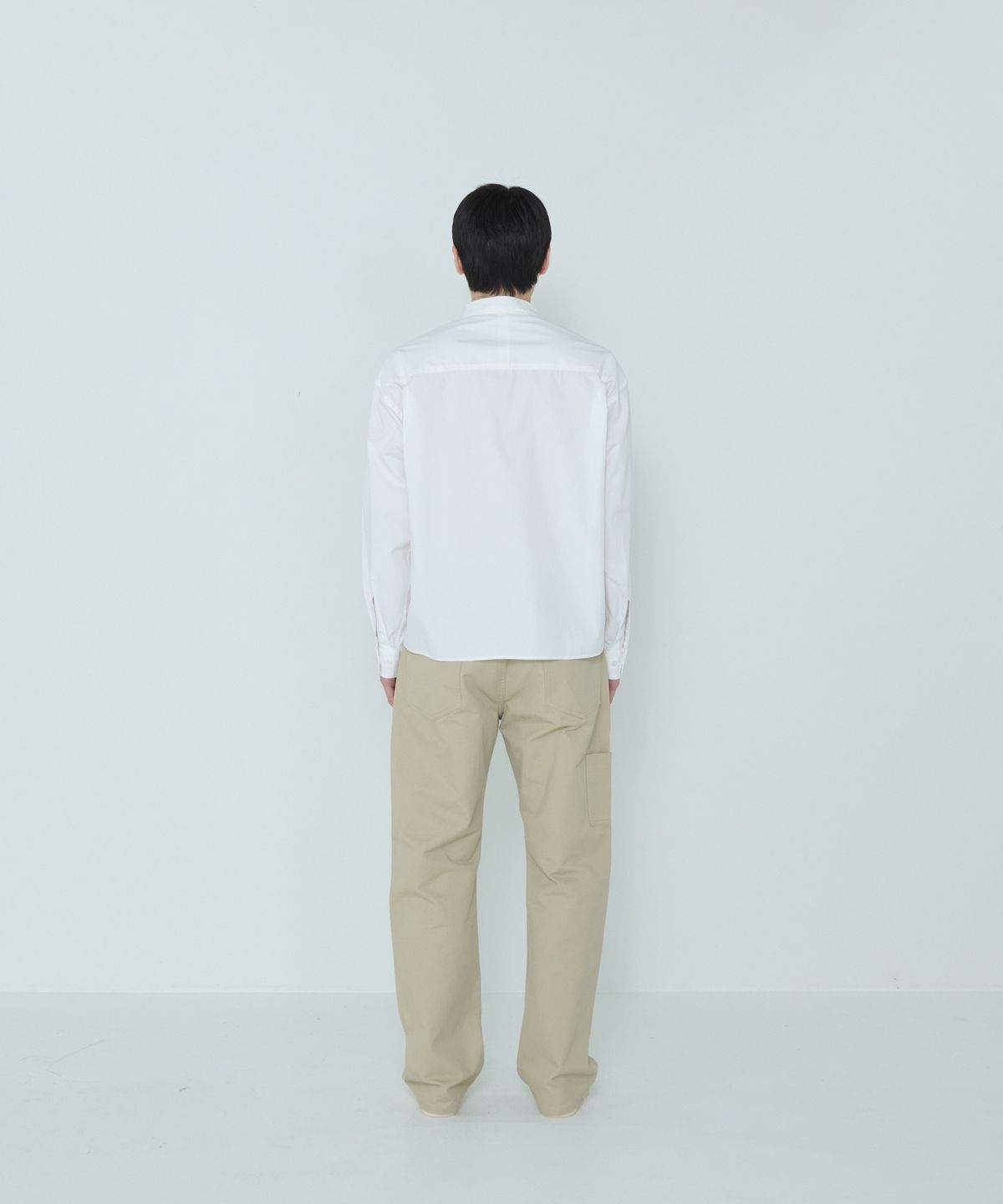 더씽인데어데어(THE THING IN THEIR THERE) Considered Cotton Shirt White