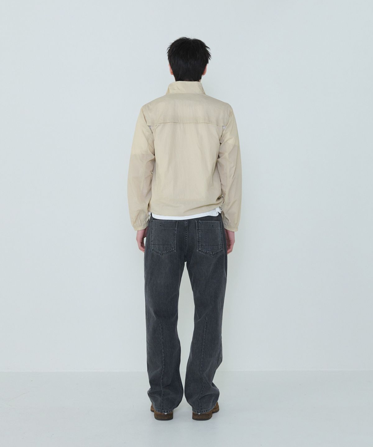 더씽인데어데어(THE THING IN THEIR THERE) Signature Denim Washed Black
