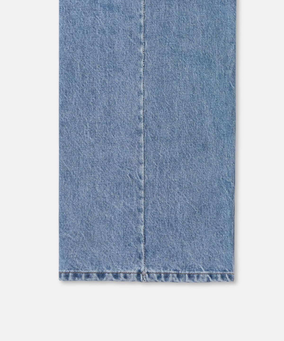 더씽인데어데어(THE THING IN THEIR THERE) Signature Denim Washed Blue