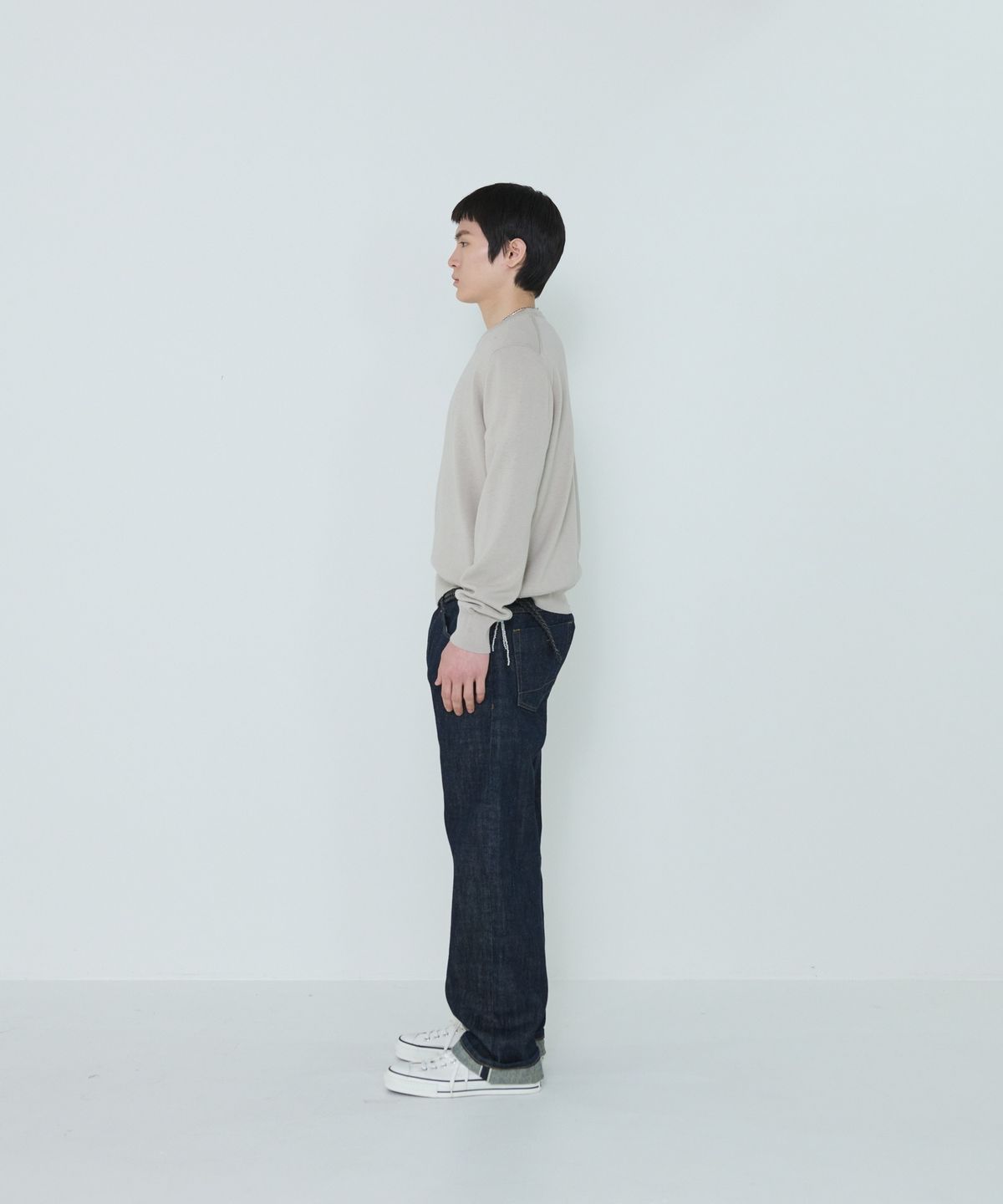 더씽인데어데어(THE THING IN THEIR THERE) Shuttle-Loom Selvedge Denim Indigo