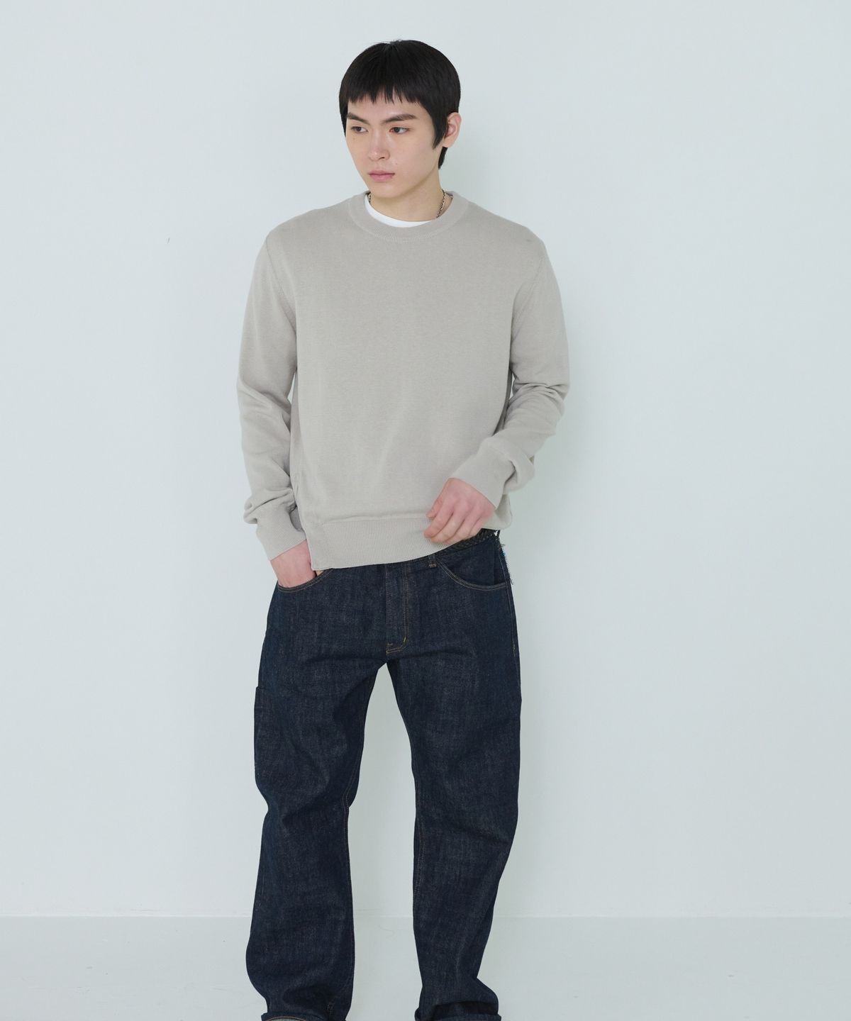 더씽인데어데어(THE THING IN THEIR THERE) Shuttle-Loom Selvedge Denim Indigo