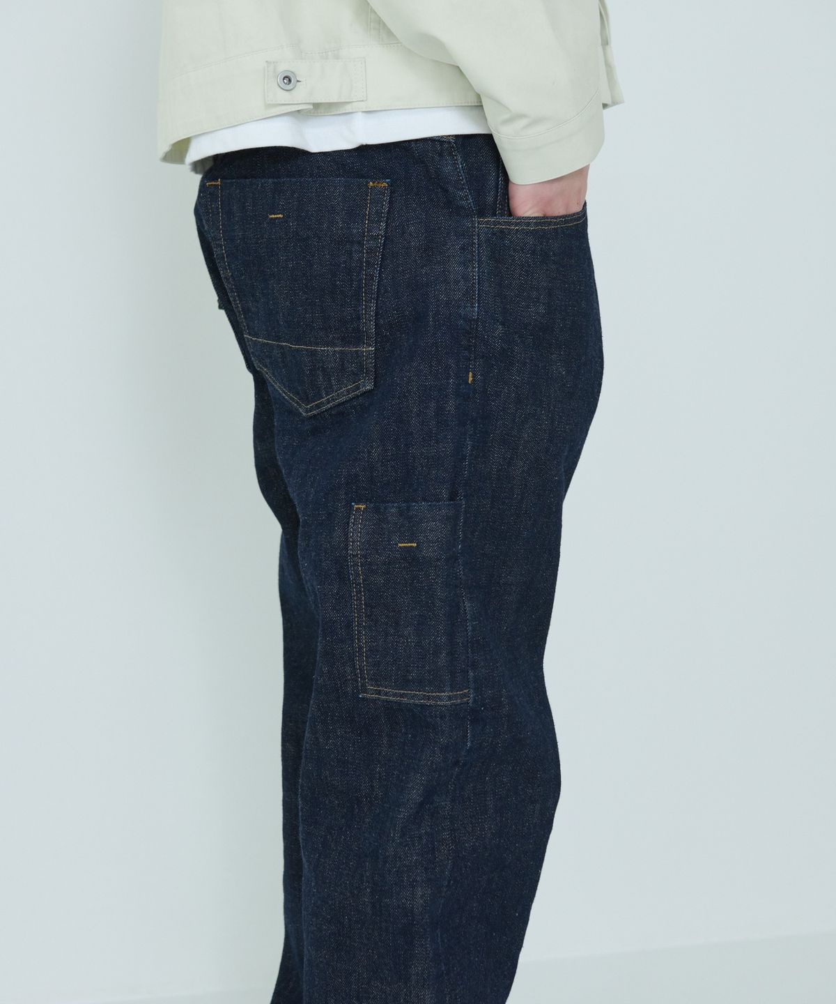 더씽인데어데어(THE THING IN THEIR THERE) Shuttle-Loom Selvedge Denim Indigo