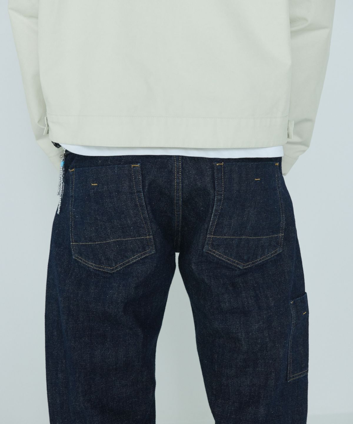 더씽인데어데어(THE THING IN THEIR THERE) Shuttle-Loom Selvedge Denim Indigo