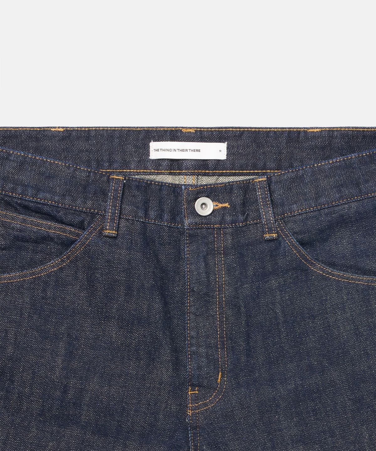 더씽인데어데어(THE THING IN THEIR THERE) Shuttle-Loom Selvedge Denim Indigo