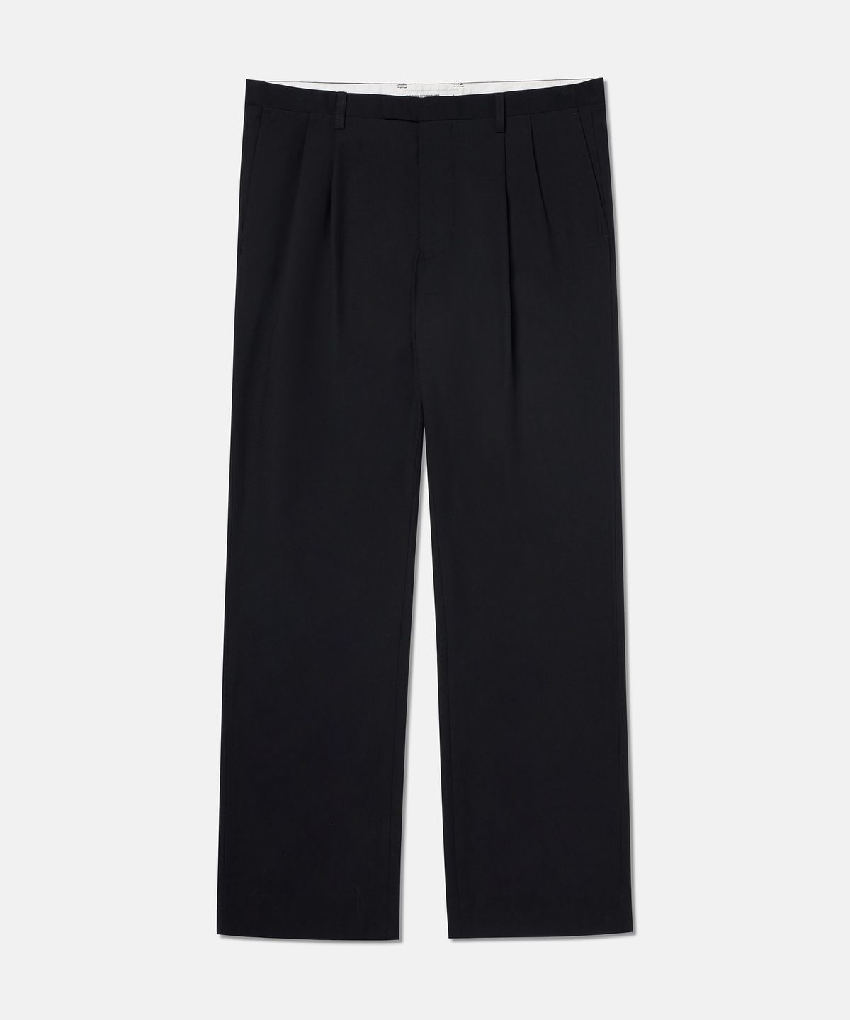 더씽인데어데어(THE THING IN THEIR THERE) Refine Black Slacks Black