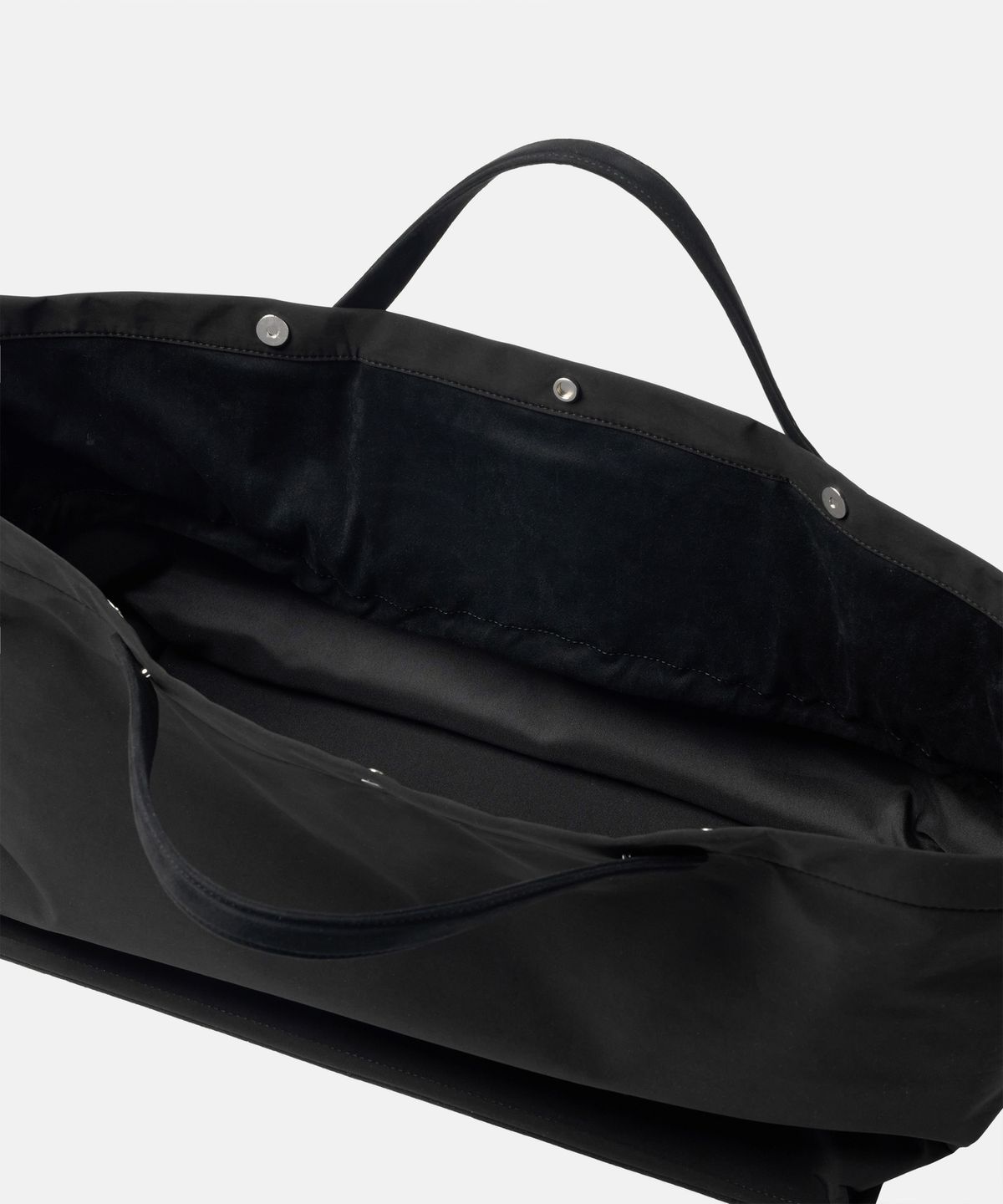 더씽인데어데어(THE THING IN THEIR THERE) Boat Tote Bag Black