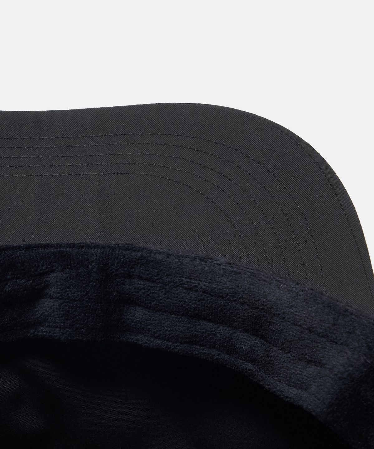 더씽인데어데어(THE THING IN THEIR THERE) 5 Panel Rope Cap Black