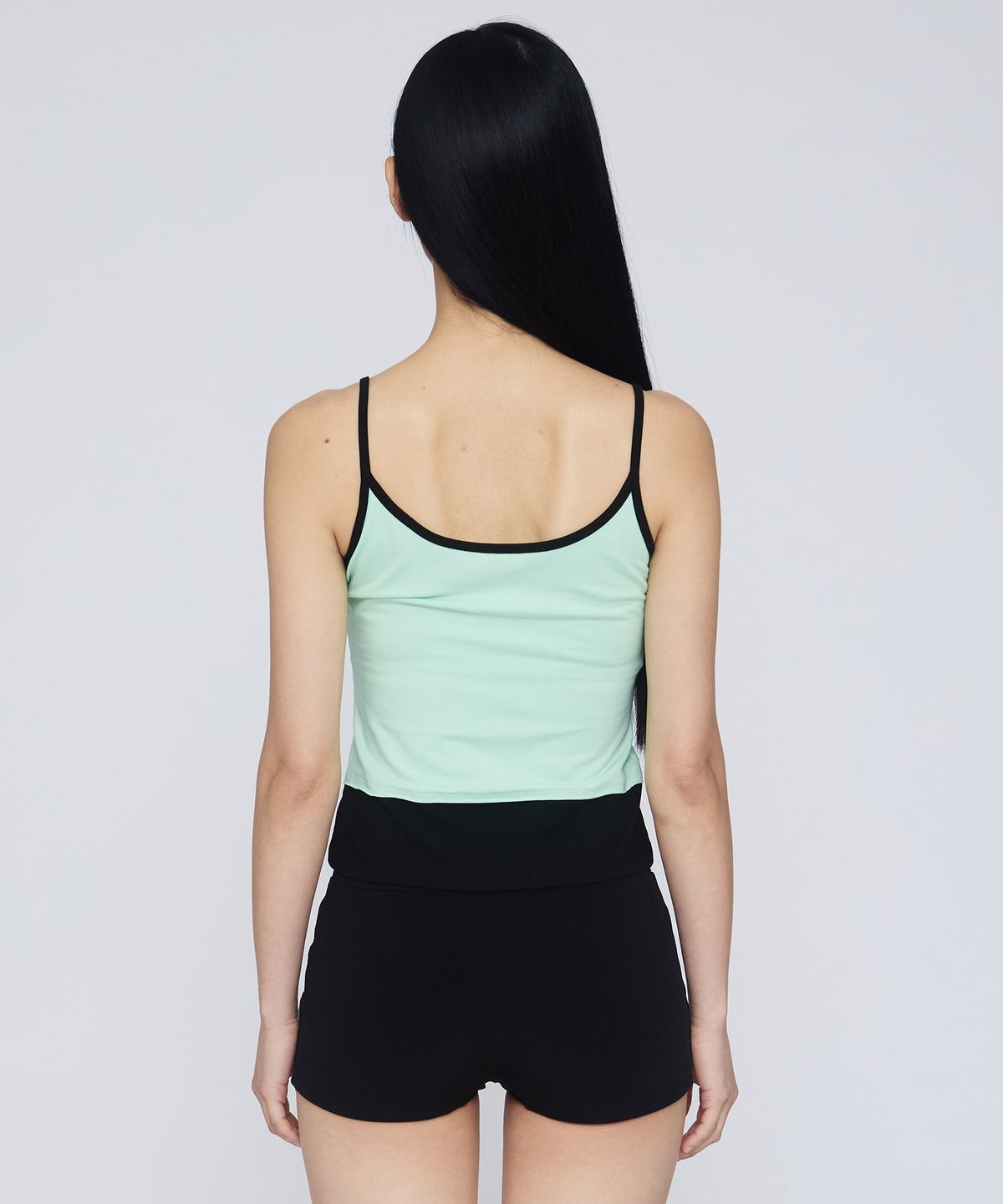 기머(GIMOR) Layered Tank Top Mint