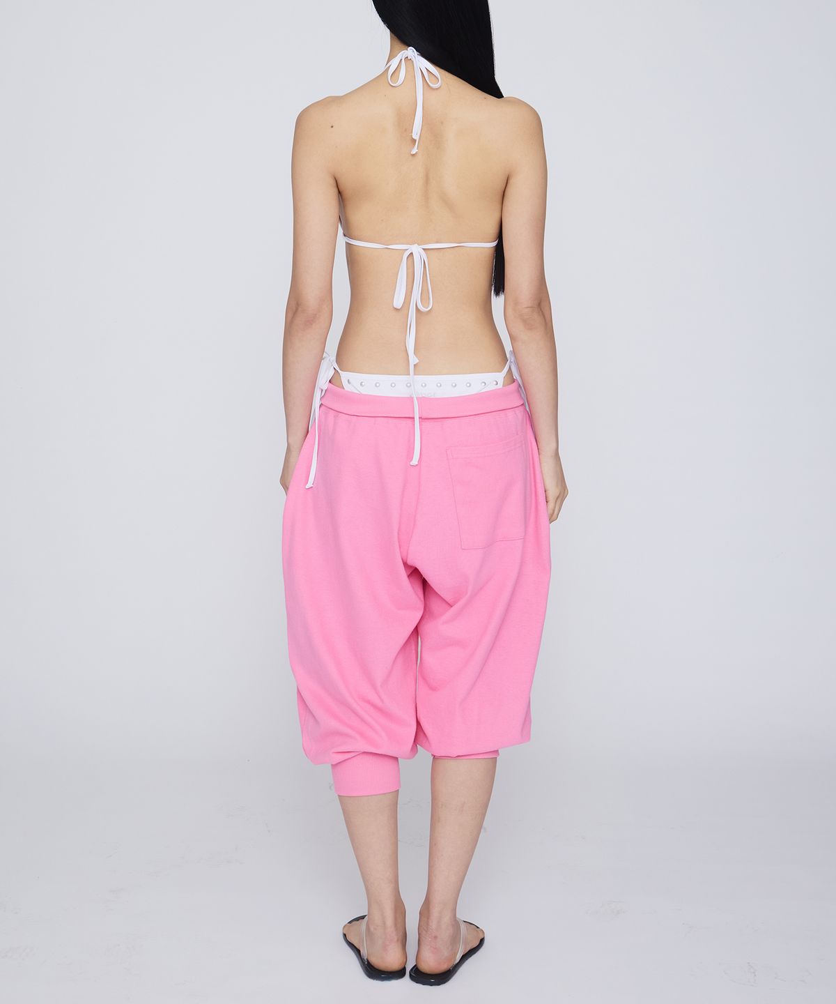 기머(GIMOR) Balloon Capri Pants Pink