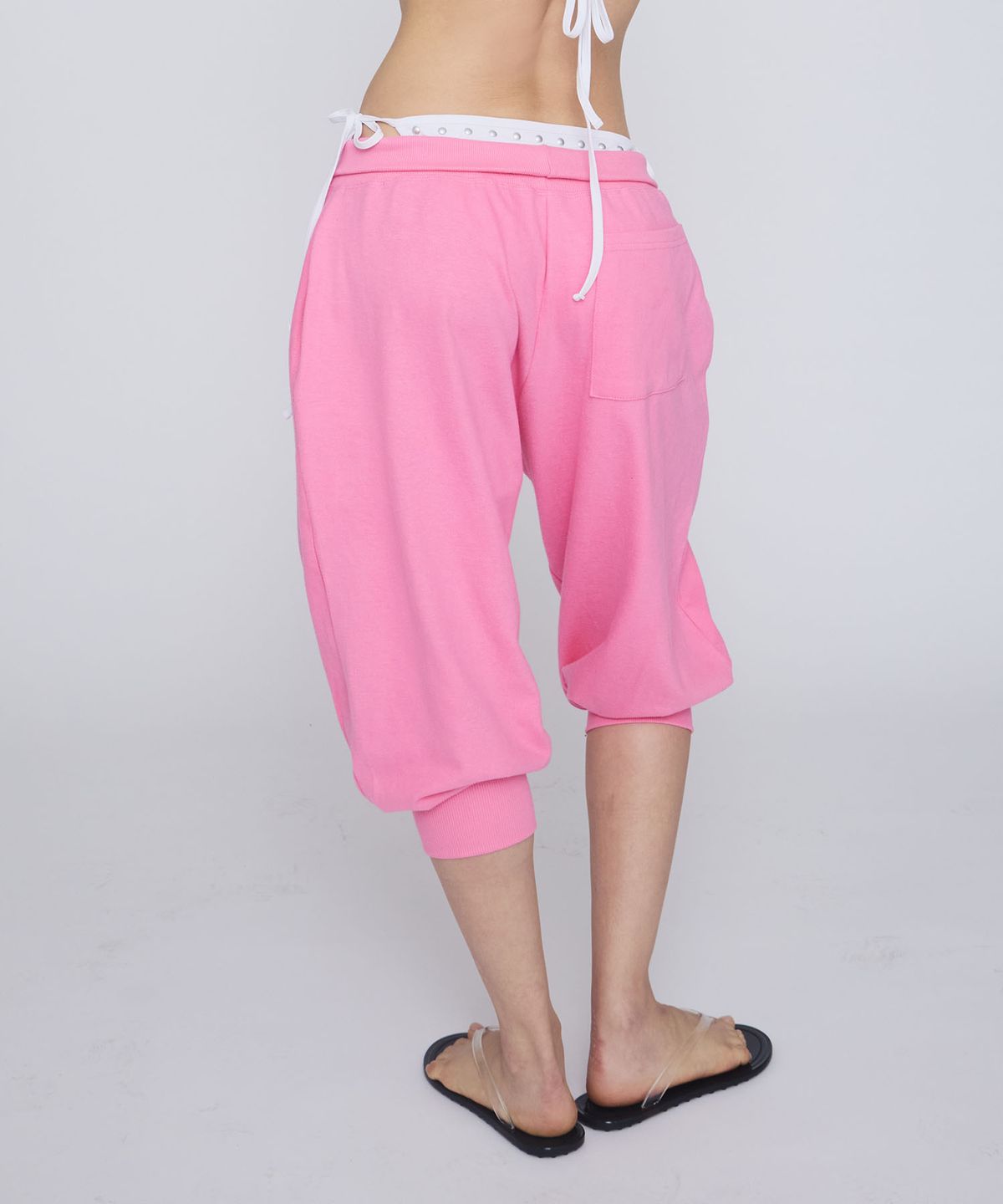 기머(GIMOR) Balloon Capri Pants Pink