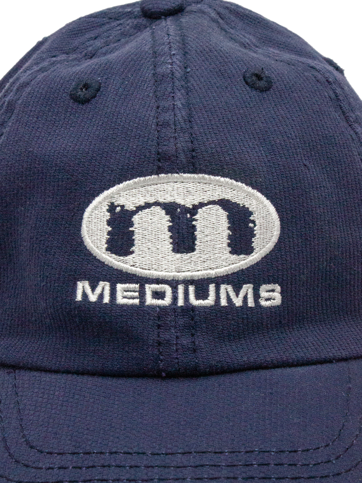 미디엄스(MEDIUMS) Tour Logo Cap - Navy (투어 로고 캡 - 네이비)