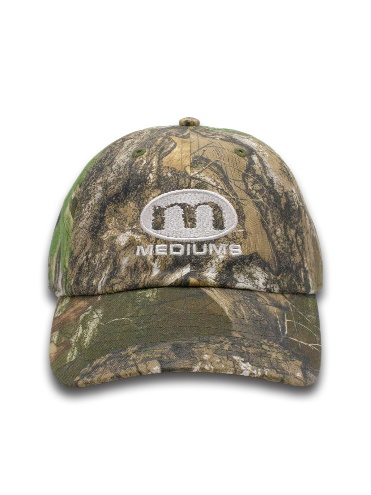 미디엄스(MEDIUMS) Tour Logo Cap - Real Tree Camo (투어 로고 캡 - 리얼트리 카모)