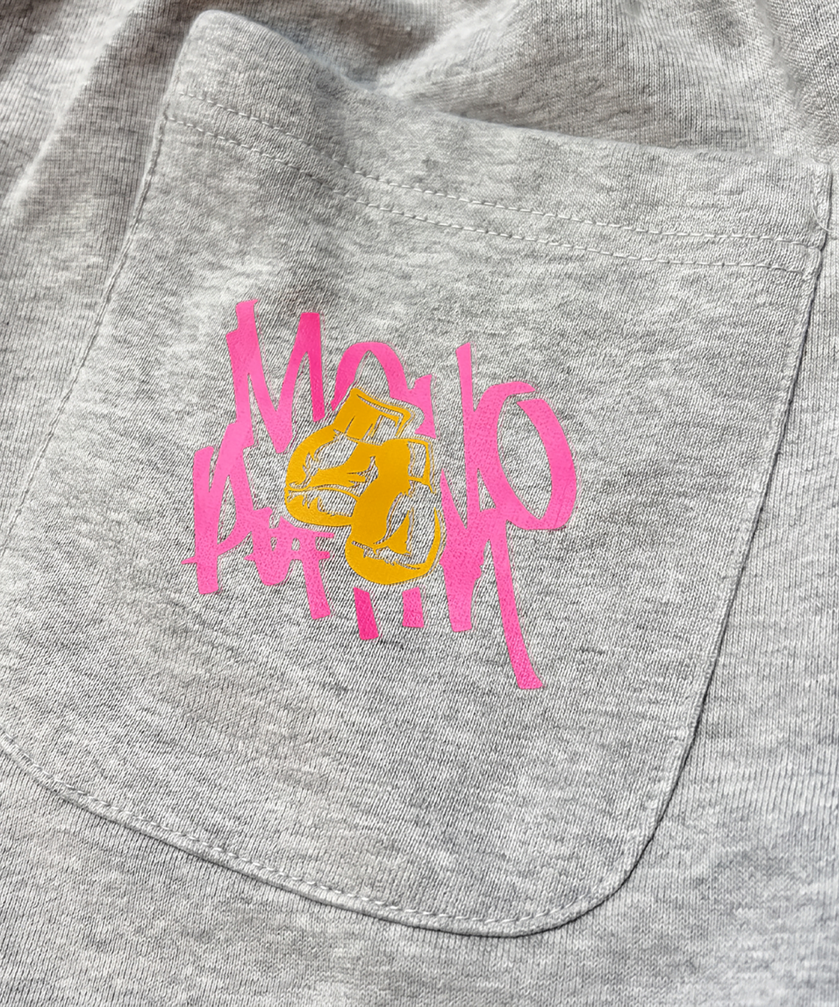 모노파틴(MONOPATIN) tms bxng french terry joggers - melange gray