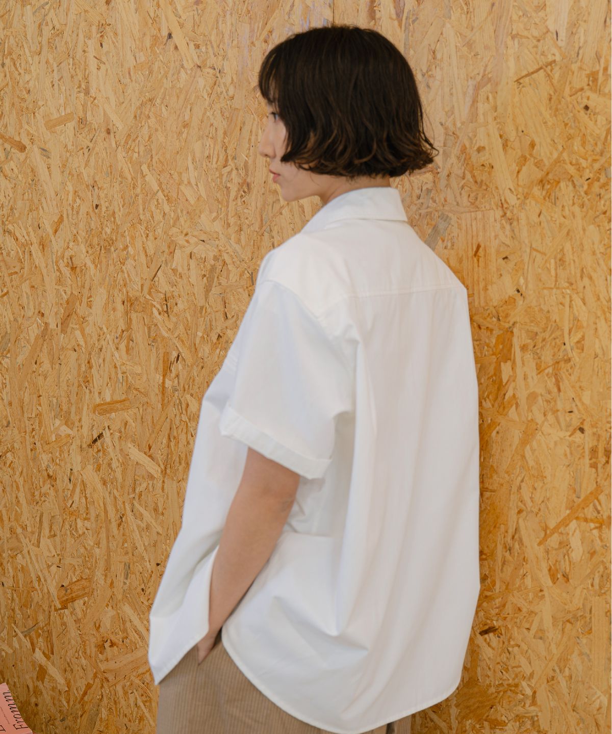 른넷(LEUNNET) 포르티코 페이크 포켓 셔츠 (Portico Fake Pocket Shirt) / White
