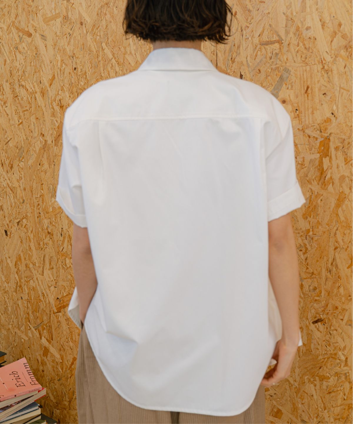 른넷(LEUNNET) 포르티코 페이크 포켓 셔츠 (Portico Fake Pocket Shirt) / White