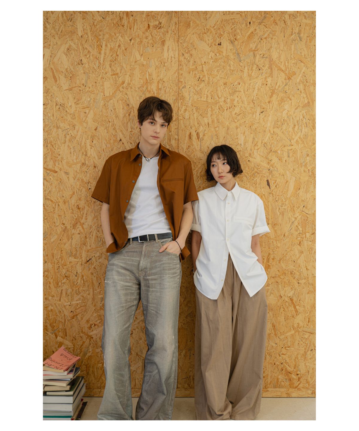 른넷(LEUNNET) 포르티코 페이크 포켓 셔츠 (Portico Fake Pocket Shirt) / White
