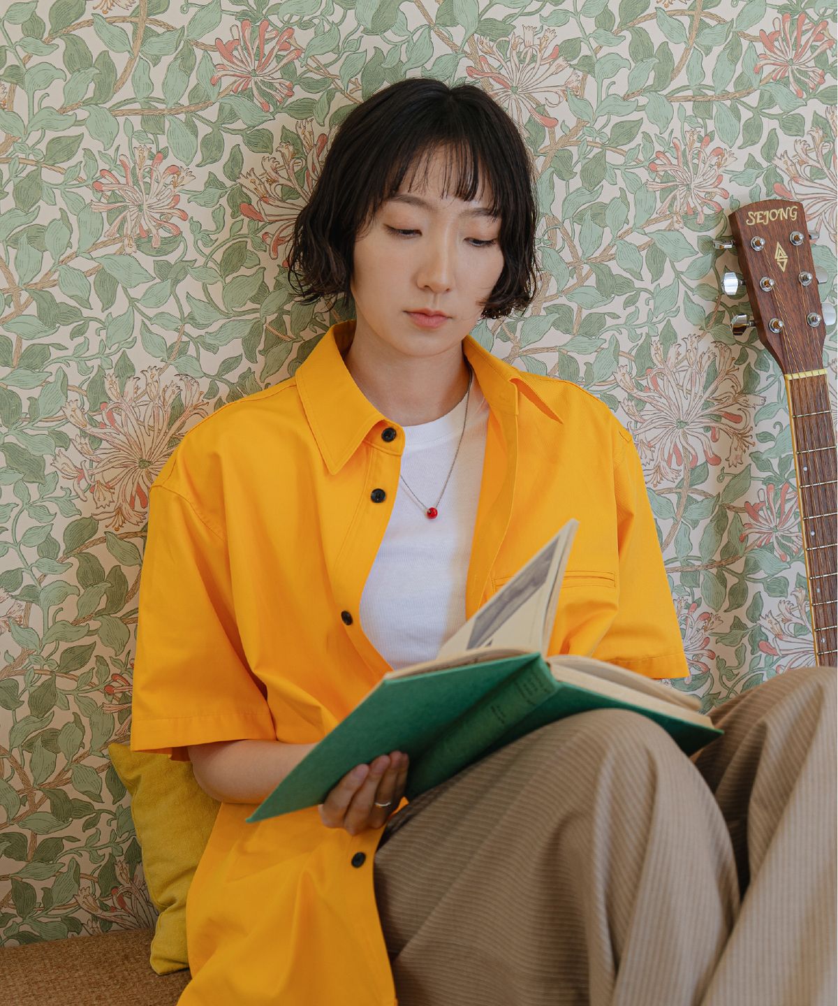 른넷(LEUNNET) 포르티코 페이크 포켓 셔츠 (Portico Fake Pocket Shirt) / Yellow
