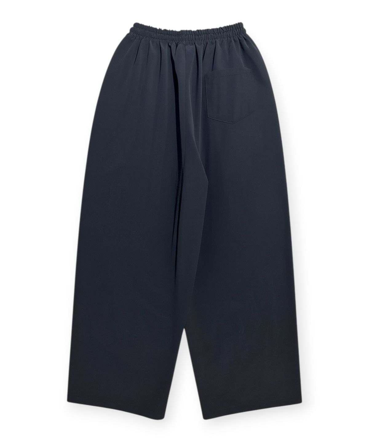 본슬리피(BORN SLIPPY) Soft Nylon Wide Pants (Black)
