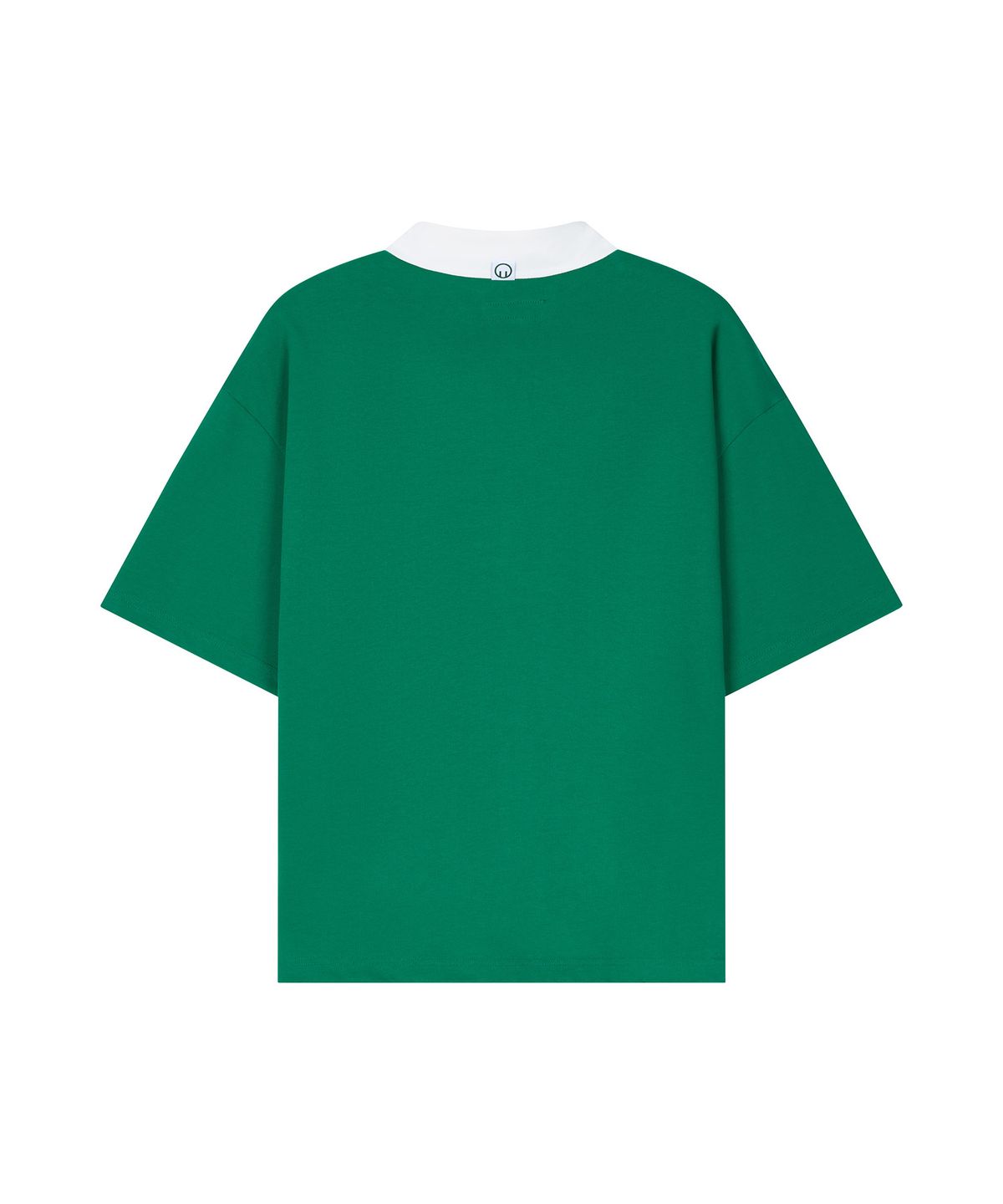 고라미스(GORAMIS) 펭 와펜 반팔 럭비 셔츠 [GREEN]