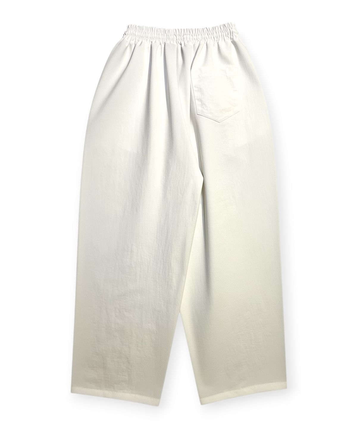본슬리피(BORN SLIPPY) Soft Nylon Wide Pants (White)