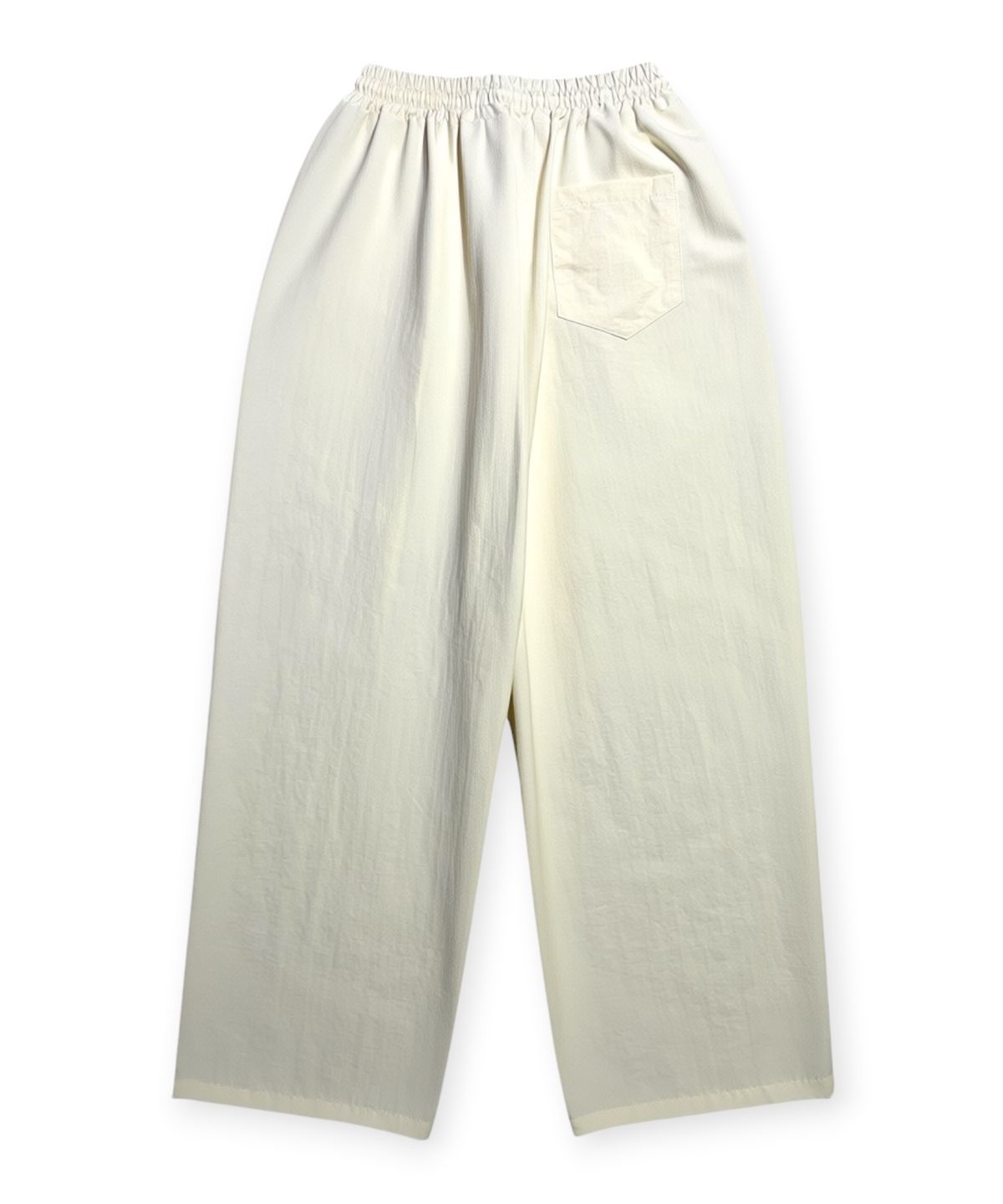 본슬리피(BORN SLIPPY) Soft Nylon Wide Pants (Yellow)