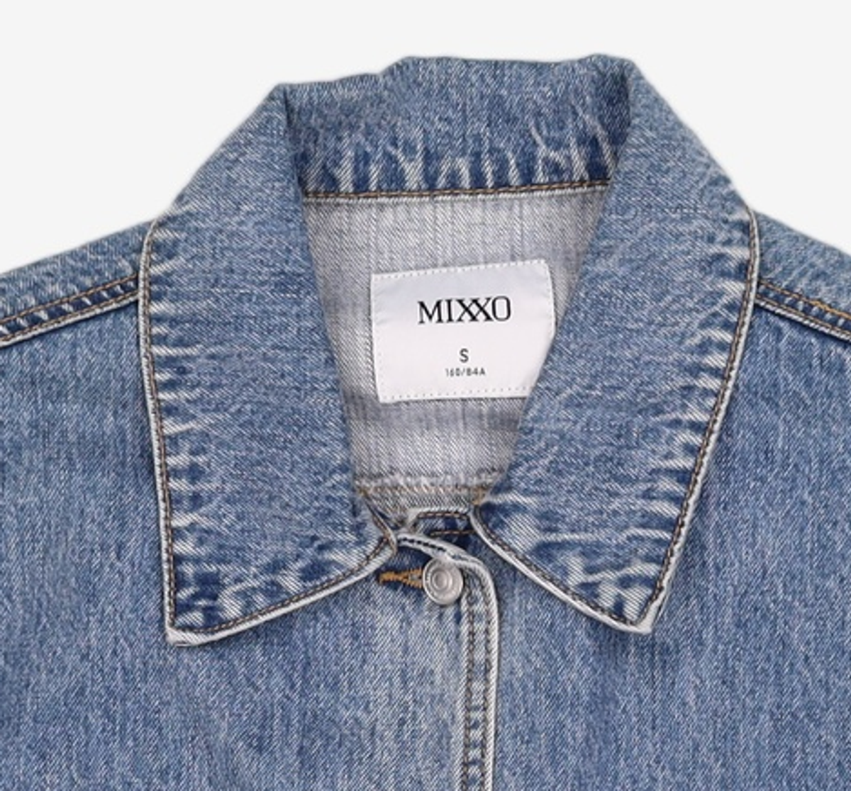 미쏘(MIXXO) 크롭 데님자켓 MIWJEC327J S