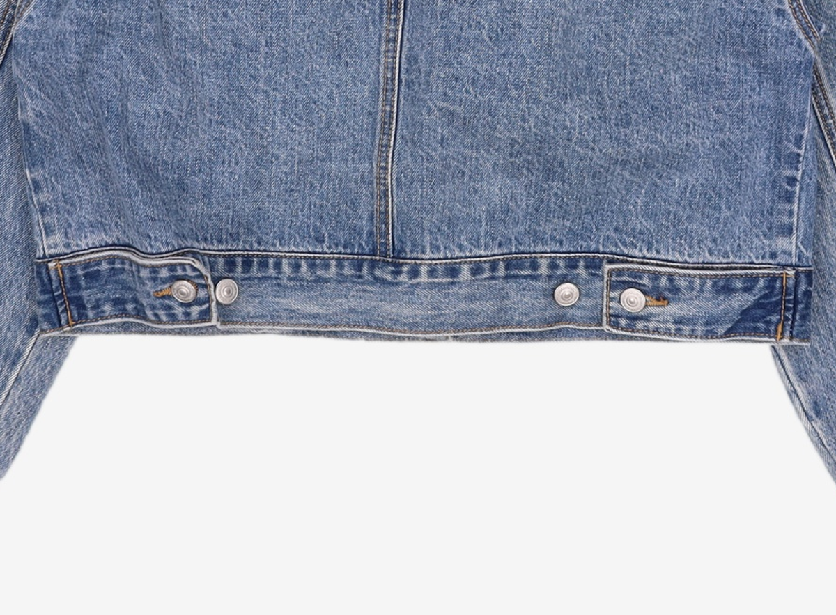 미쏘(MIXXO) 크롭 데님자켓 MIWJEC327J S